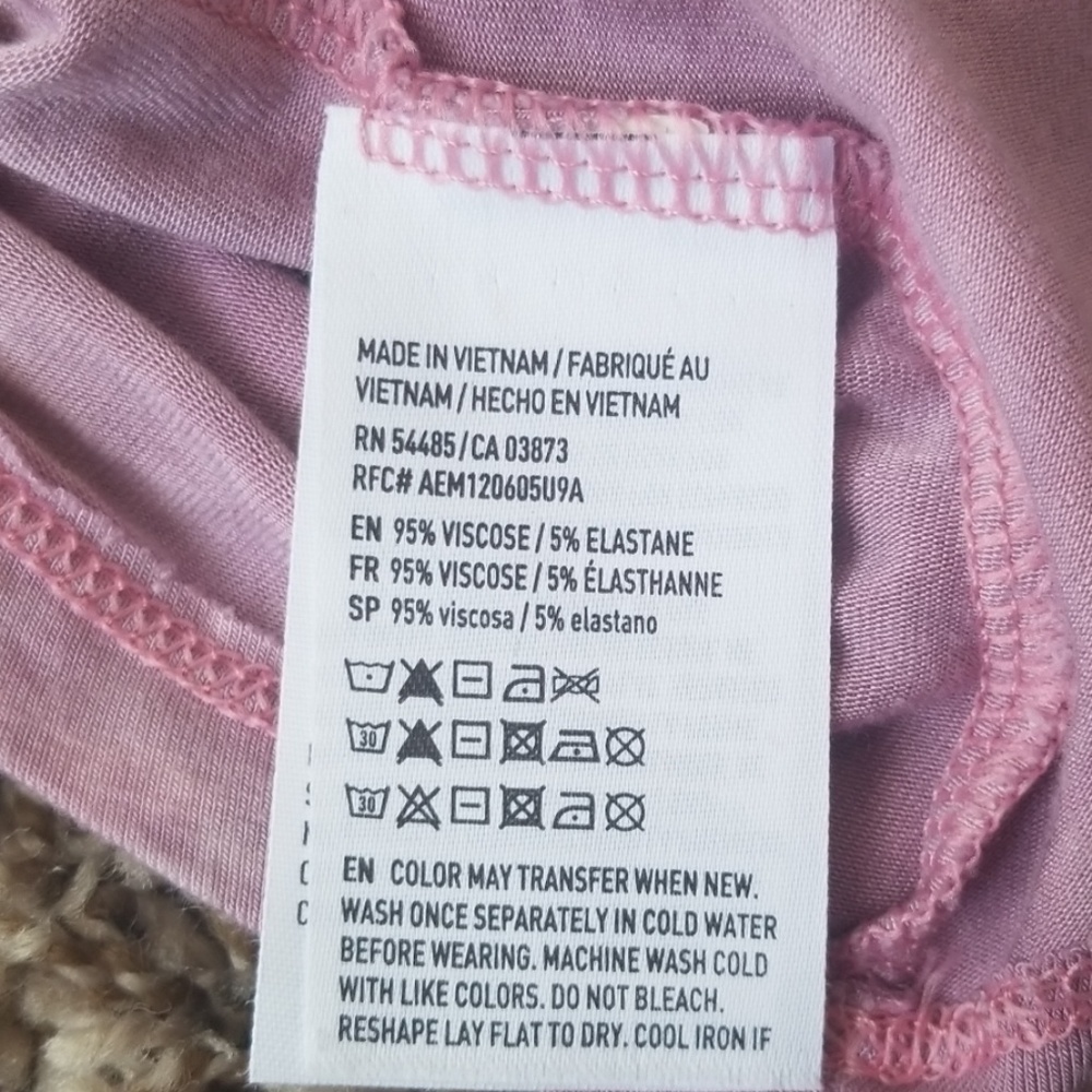AEO soft & sexy strappy tie dye tank - Picture 4 of 4